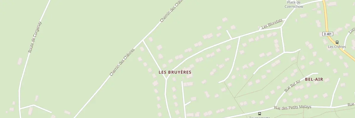 Plan du 27 Lot les Bruyères à Neuvy