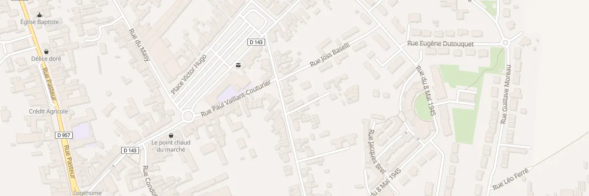 Plan du 54 Rue Jules Ferry à Somain
