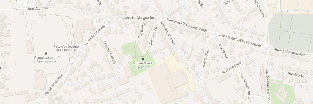 Plan du 2 Rue Gounod à Tergnier