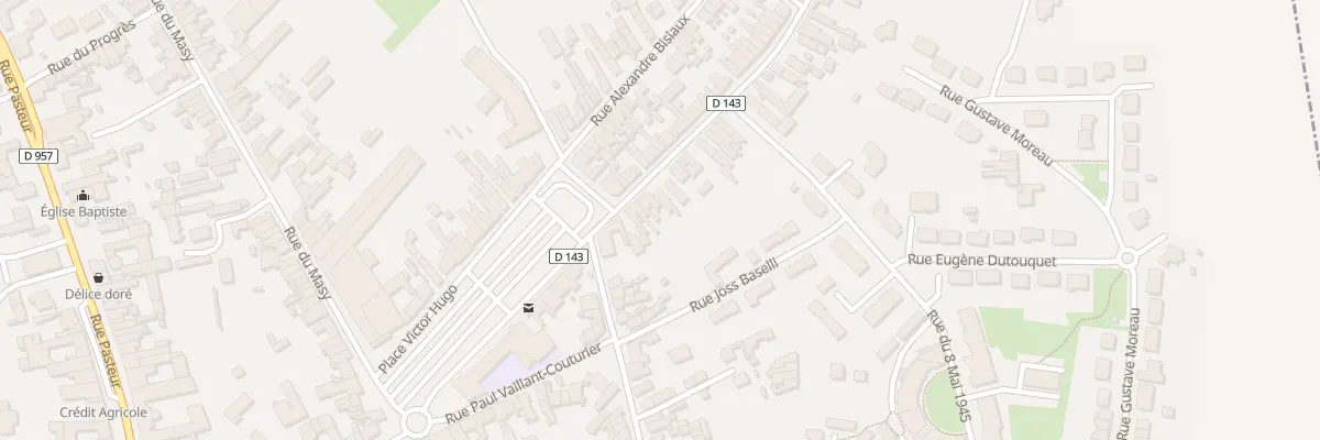 Plan du 6B Rue des Freres Bouhours à Somain