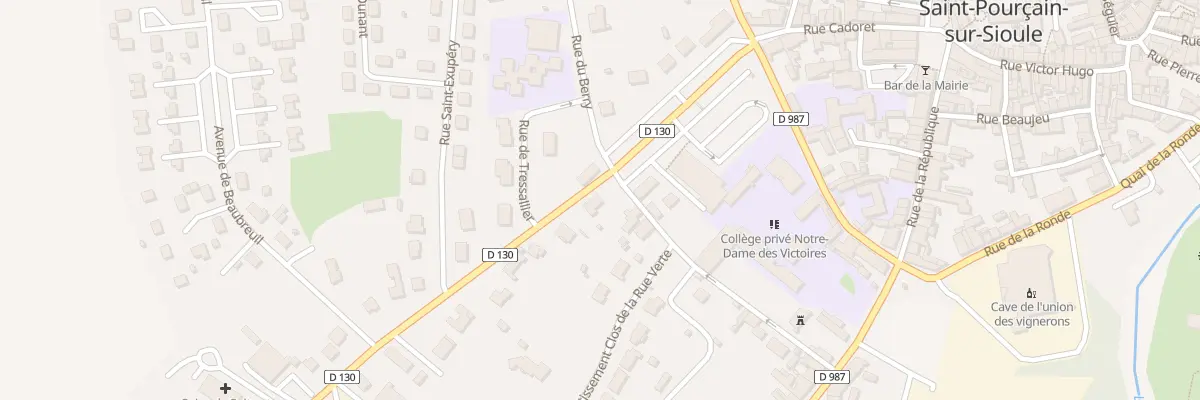 Plan du 1 Rue de Champ Feuillet à Saint-Pourçain-sur-Sioule
