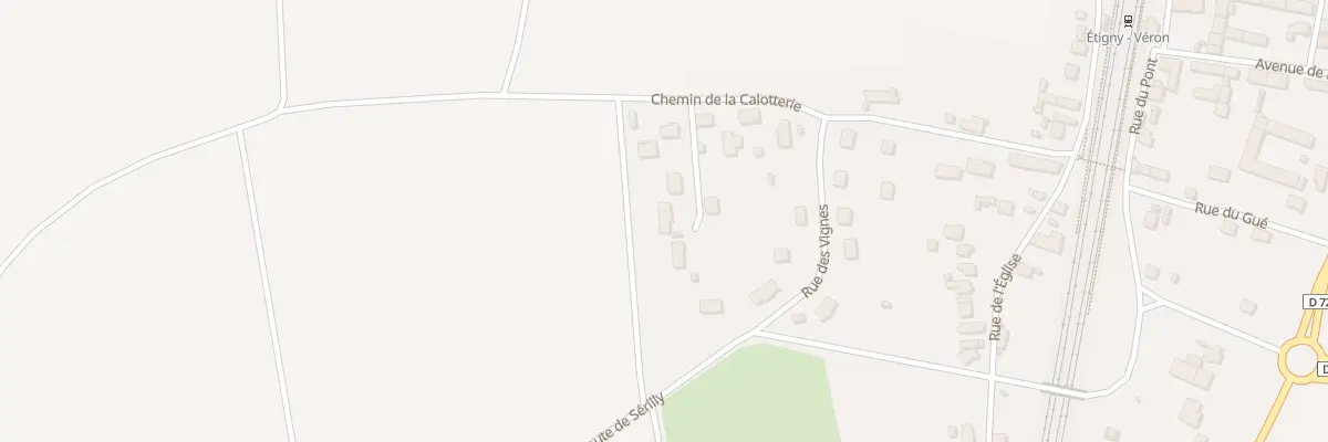 Plan du 9C Che de la Calotterie à Étigny