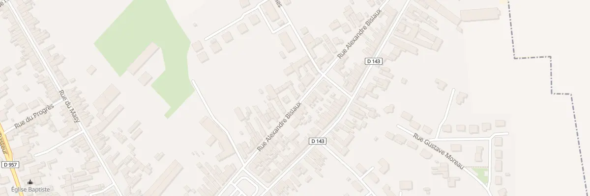 Plan du 27 Rue Alexandre Bisiaux à Somain