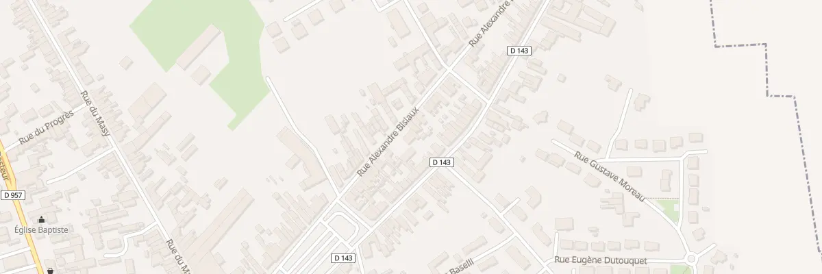 Plan du 22 Rue Alexandre Bisiaux à Somain