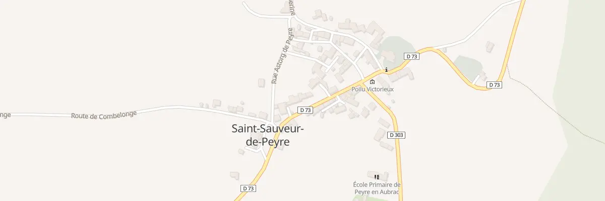 Plan du 10 Rue du Roc de Peyre à Peyre en Aubrac