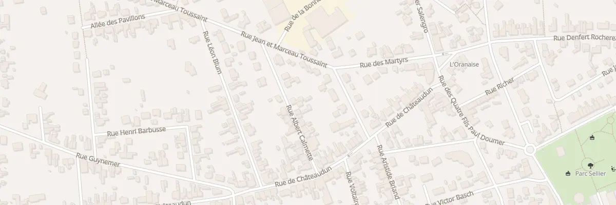 Plan du 14B Rue Albert Calmette à Tergnier