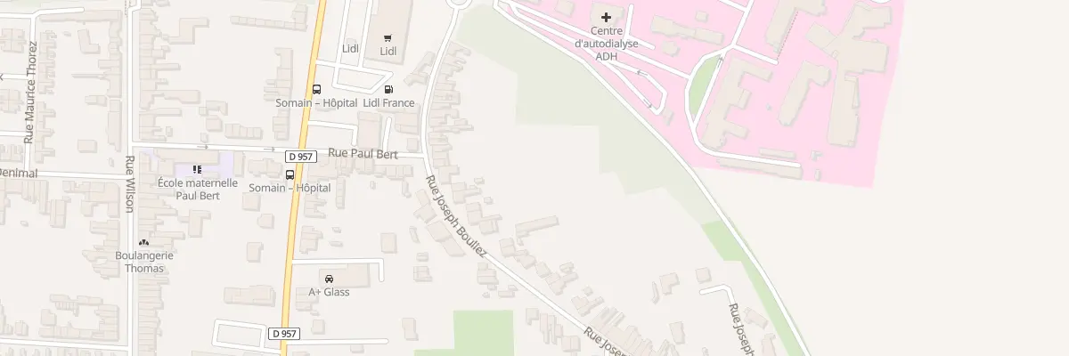 Plan du 103 Rue Joseph Bouliez à Somain