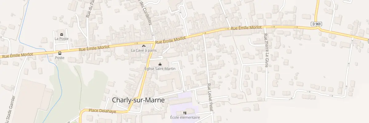 Plan du 57 Rue Emile Morlot à Charly-sur-Marne