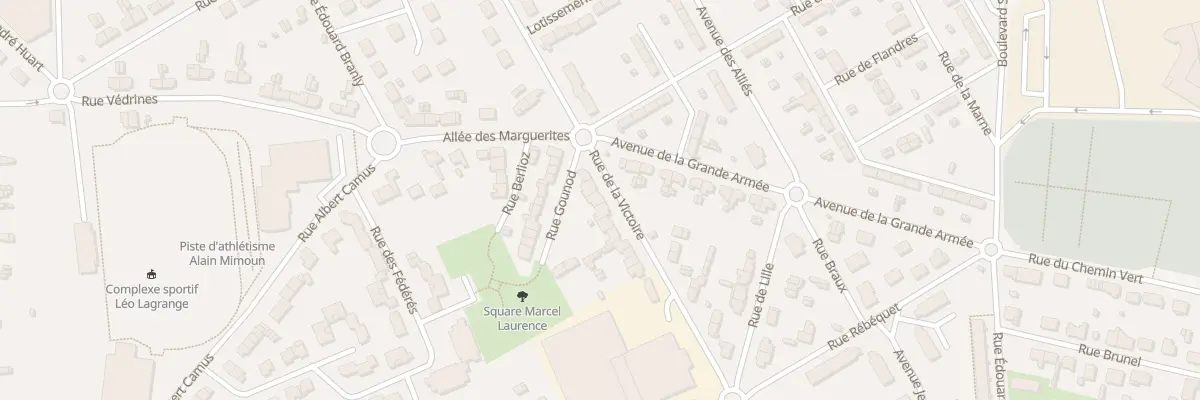 Plan du 15 Rue de la Victoire à Tergnier