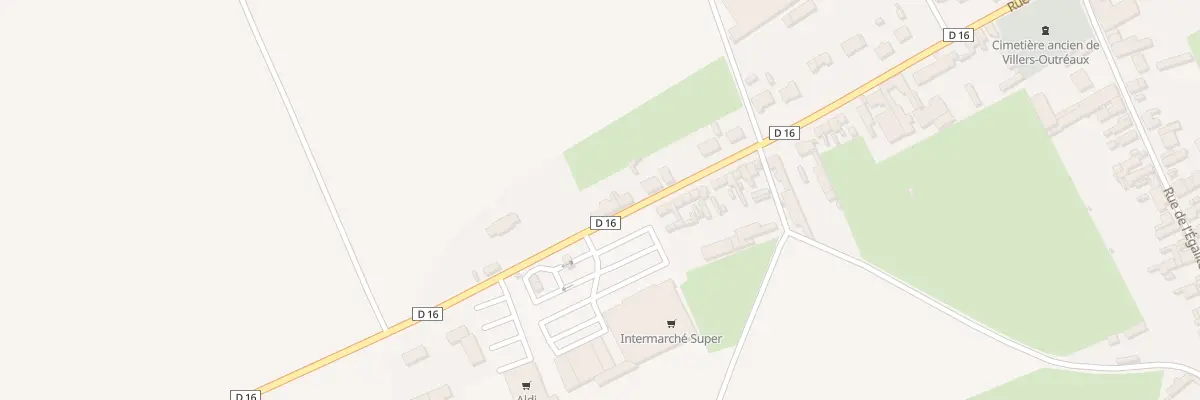 Plan du 6 Quartier de la Fabrique à Villers-Outréaux