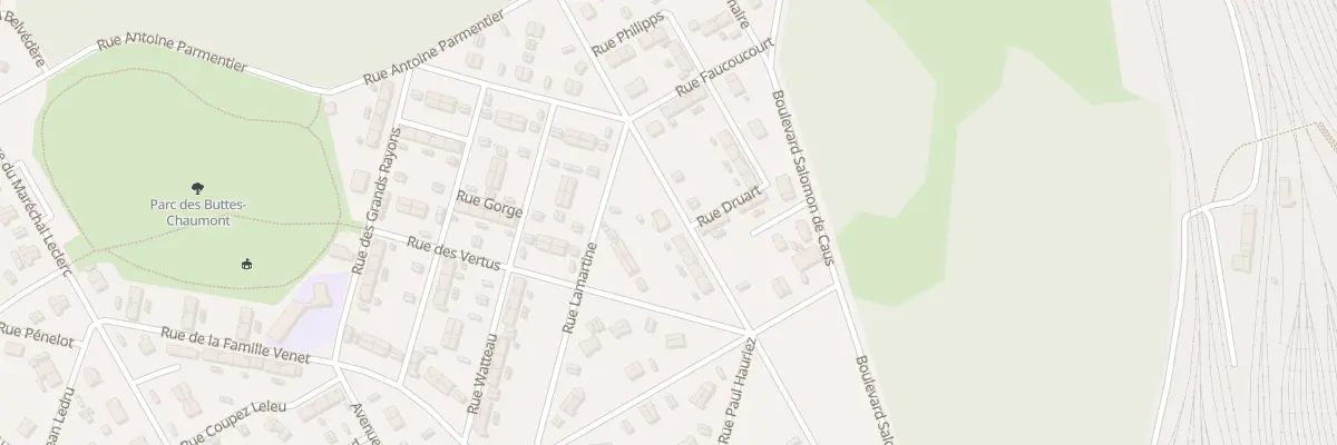 Plan du 21 Rue des Anglais à Tergnier
