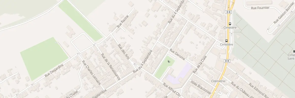 Plan du 83 Rue du 4 Septembre à Saint-Quentin