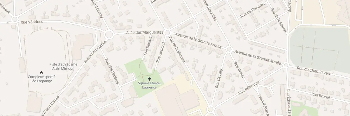 Plan du 11 Rue de la Victoire à Tergnier