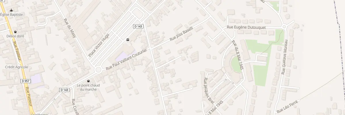 Plan du 52B Rue Jules Ferry à Somain