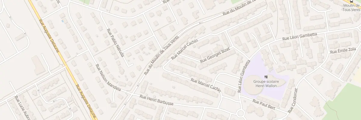 Plan du 23 Rue Georges Bizet à Gauchy