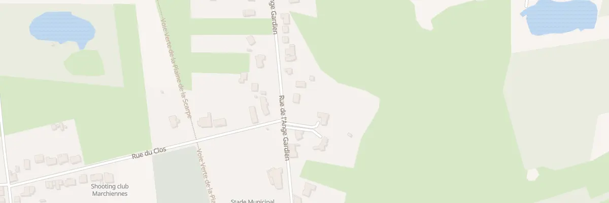 Plan du 507 Rue de l’Ange Gardien à Marchiennes