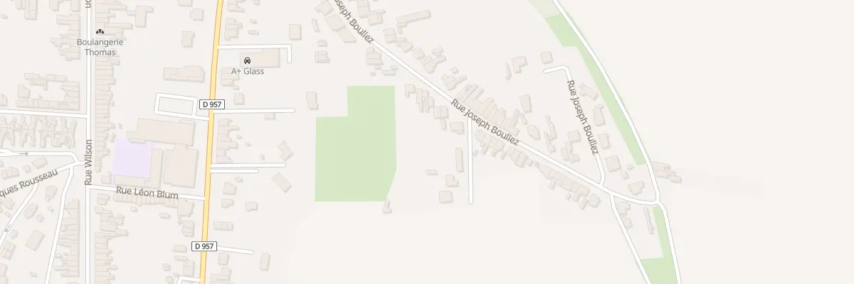 Plan du 110 Rue Joseph Bouliez à Somain