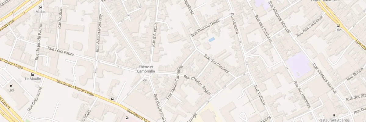 Plan du 6 Rue Sainte Catherine à Saint-Quentin