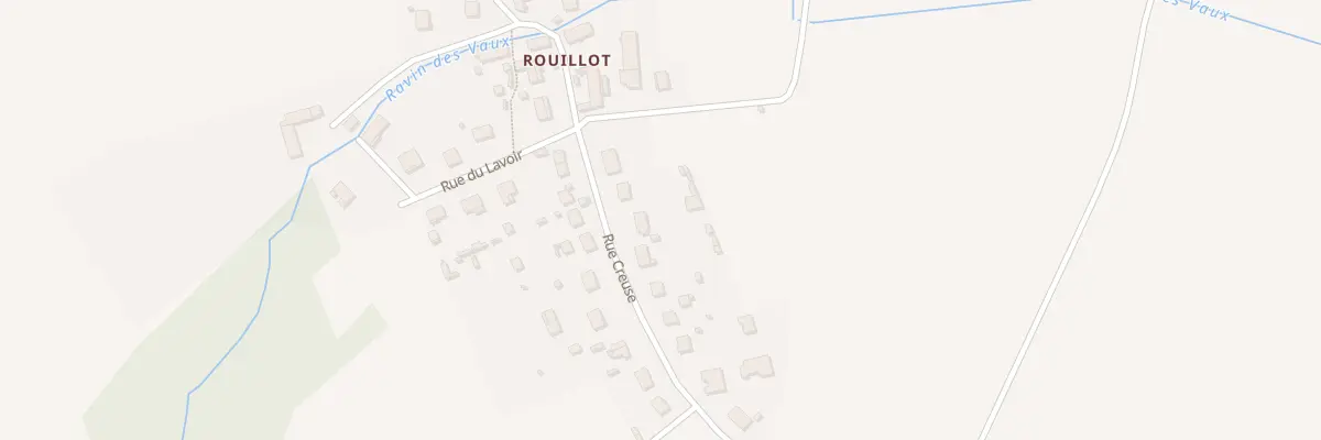Plan du 10 Rue Creuse à Rouilly