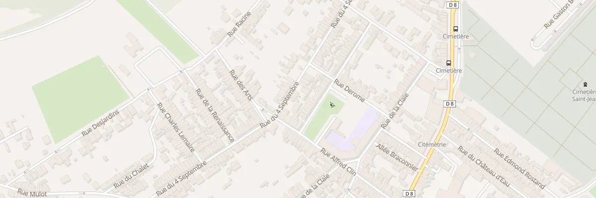 Plan du 84 Rue du 4 Septembre à Saint-Quentin