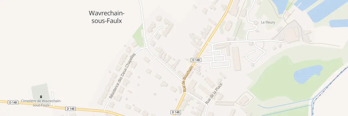 Plan du 3 Rue de Marquette à Wavrechain-sous-Faulx