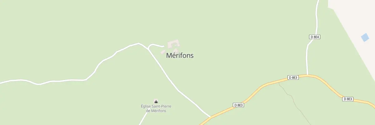 Plan du 5022 Merifons à Mérifons