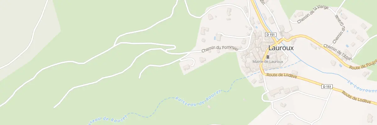 Plan du 5295 Le Village à Lauroux