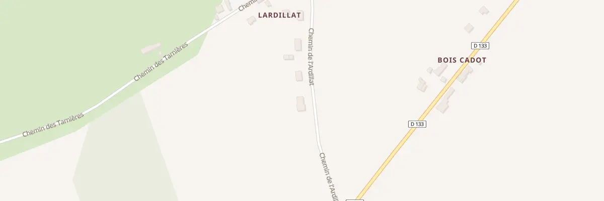 Plan du 7 Che de l’Ardillat à Aurouër
