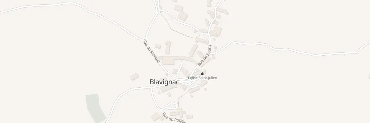 Plan du 5109 Blavignac à Blavignac