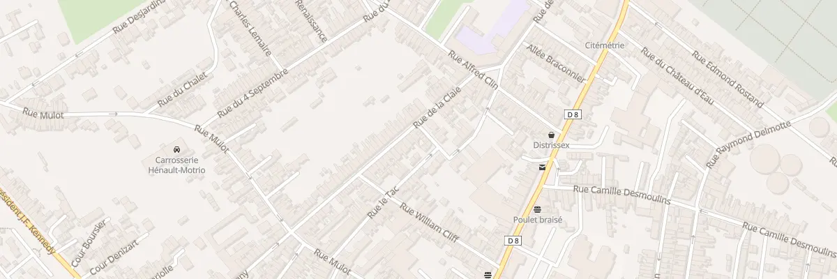 Plan du 52 Rue de la Claie à Saint-Quentin
