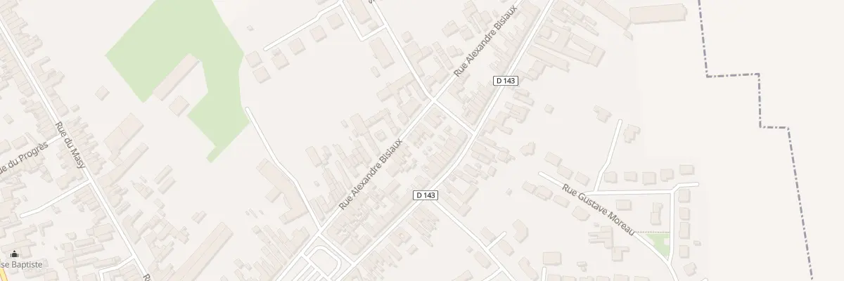 Plan du 28 Rue Alexandre Bisiaux à Somain
