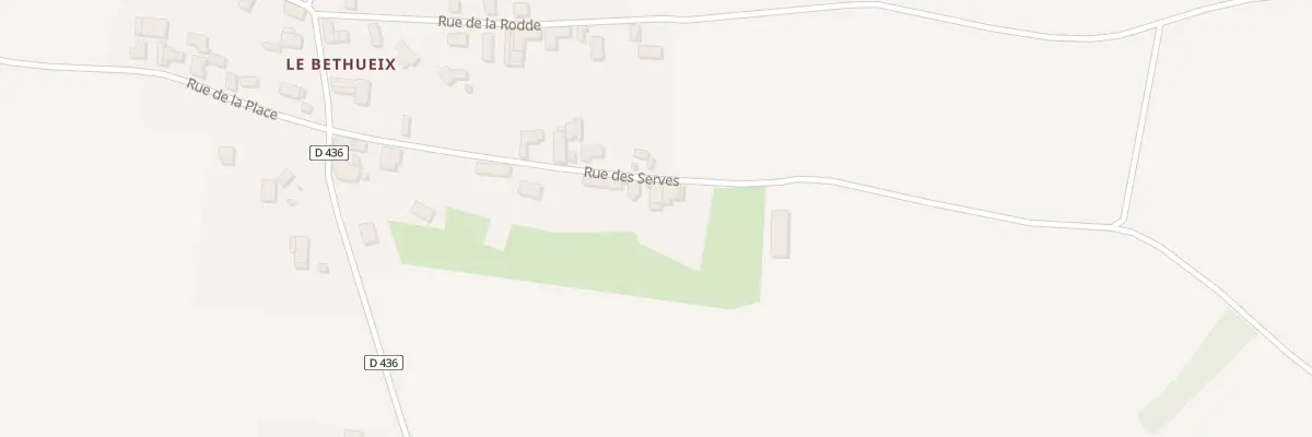 Plan du 12 Rue des Serves Béthueix à Effiat
