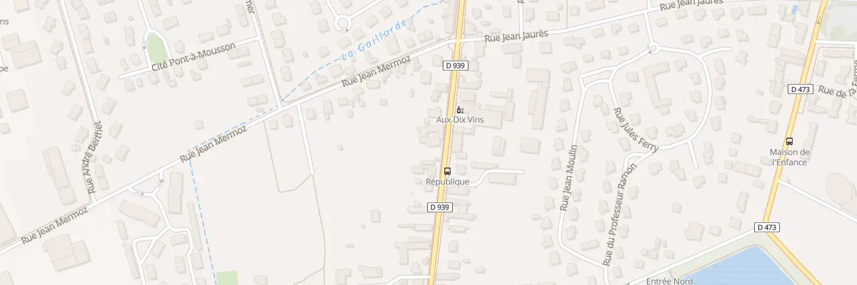 Plan du 35 Rue de la République à Saint-Clément