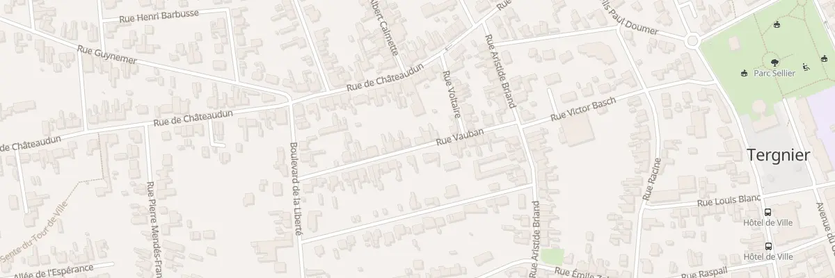 Plan du 42 Rue Vauban à Tergnier