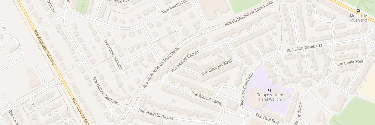 Plan du 16 Rue Georges Bizet à Gauchy