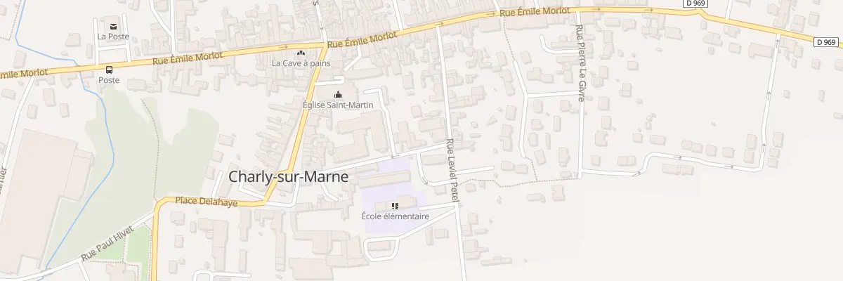 Plan du 2 Rue de l’Ecole à Charly-sur-Marne