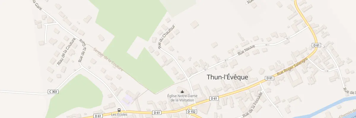 Plan du 45 Rue du Chaufour à Thun-l’Évêque