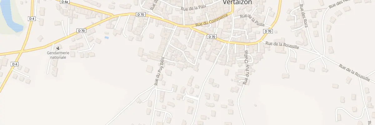 Plan du 19B Rue des Vergers à Vertaizon