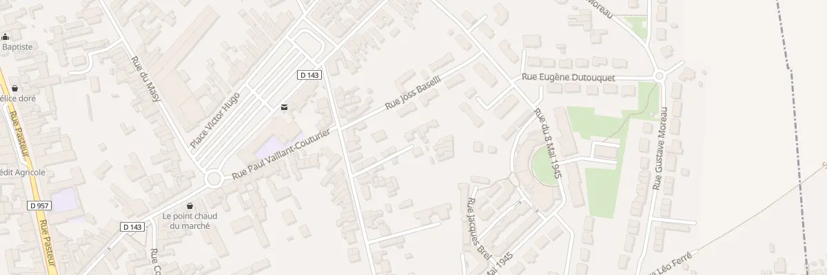 Plan du 50A Rue Jules Ferry à Somain