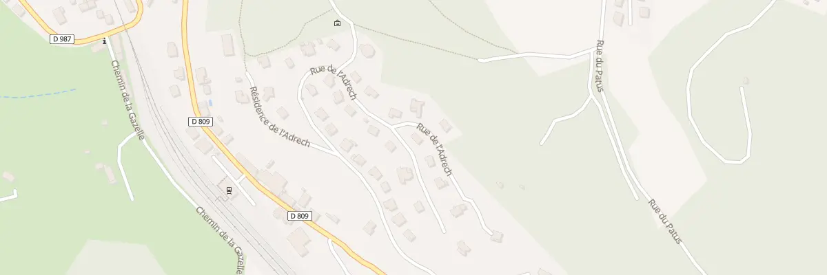 Plan du 28 Rue de l’Adrech à Peyre en Aubrac