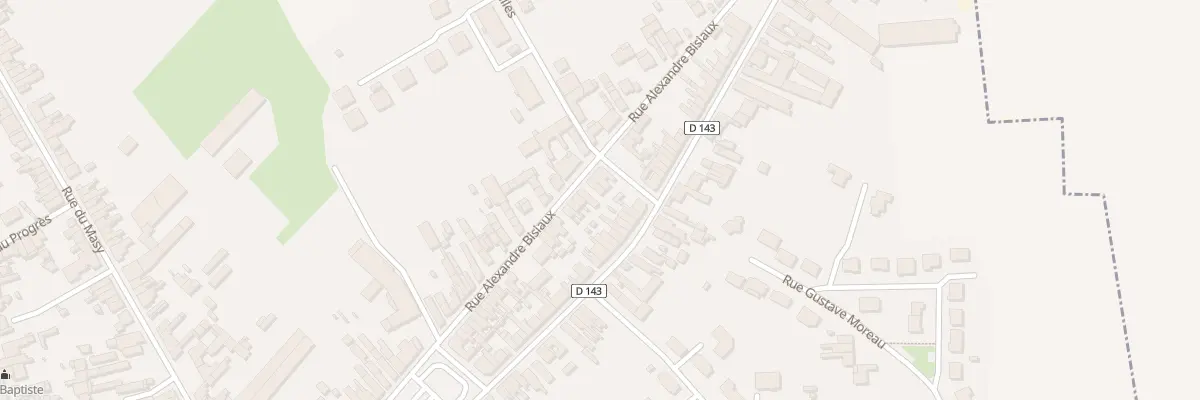 Plan du 34 Rue Alexandre Bisiaux à Somain