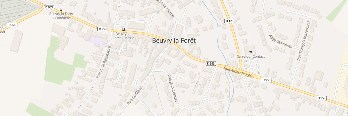 Plan du 37 Rue de L Ancienne Poste à Beuvry-la-Forêt