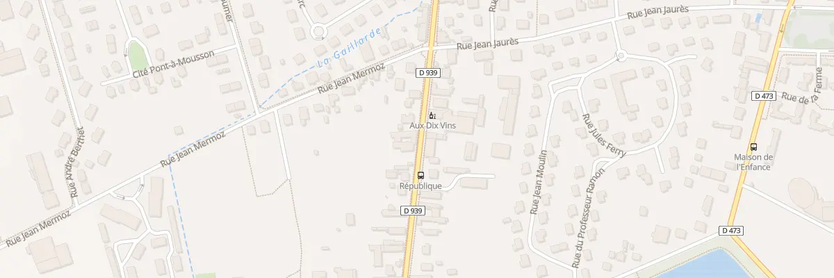 Plan du 37 Rue de la République à Saint-Clément