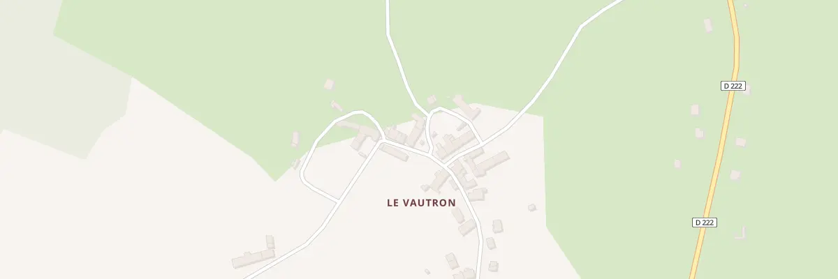 Plan du 33 Le Vautron à Sablonnières
