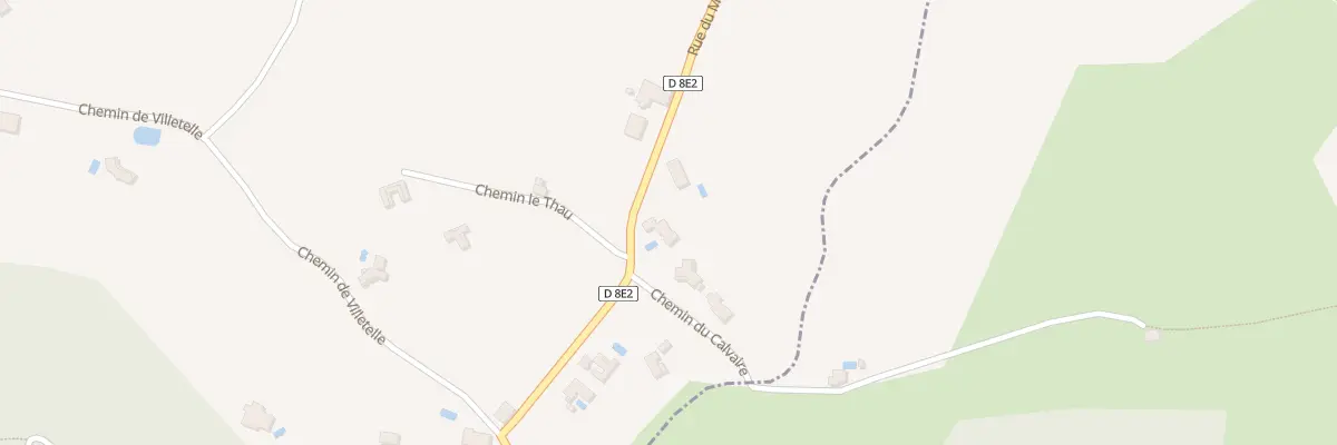 Plan du 5235F Mas Canet à Mérifons