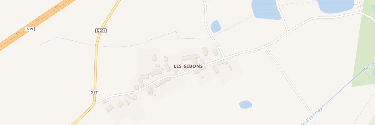 Plan du 23 Les Gibons à Besson