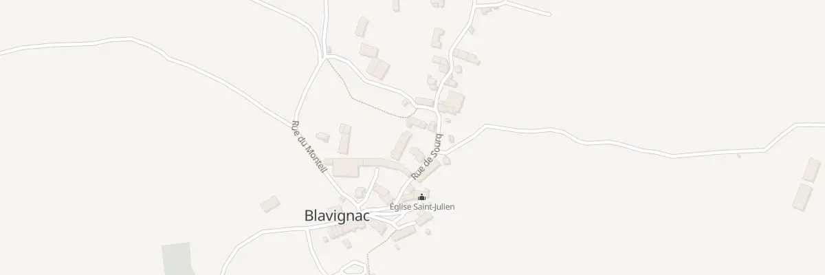 Plan du 5004 Blavignac à Blavignac