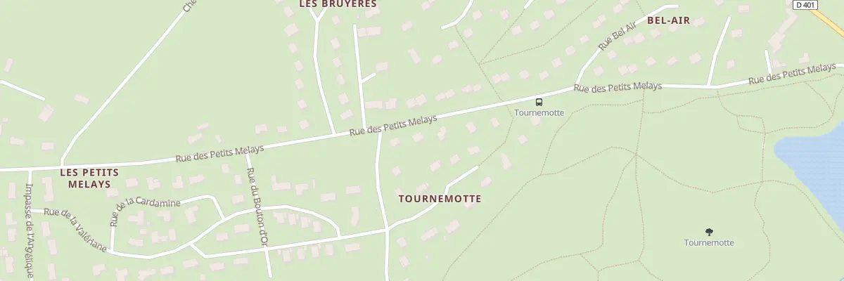 Plan du 6 Lot Tournemotte à Neuvy