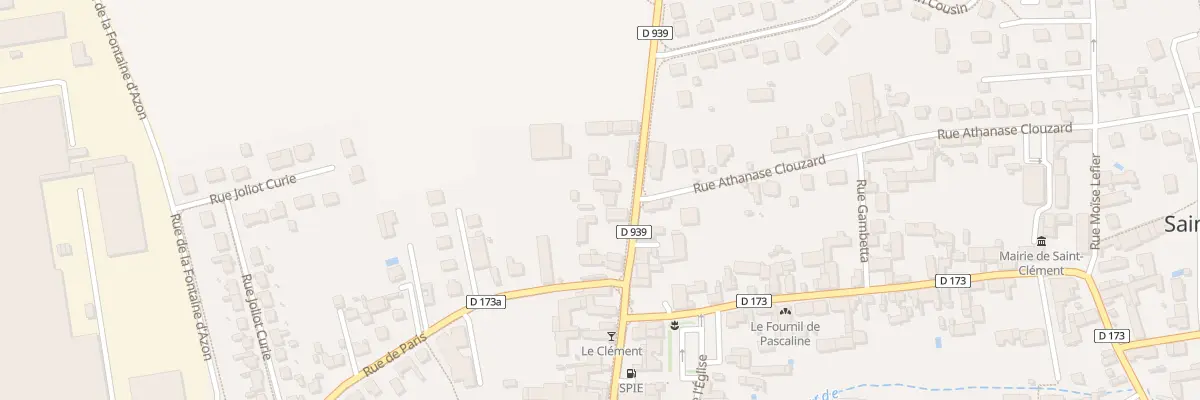 Plan du 75 Rue de la République à Saint-Clément