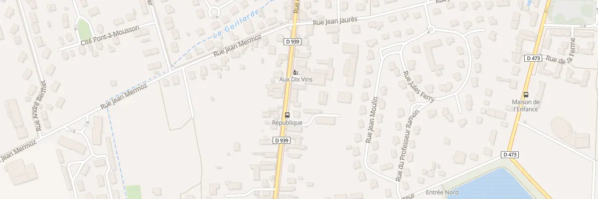 Plan du 34 Rue de la République à Saint-Clément